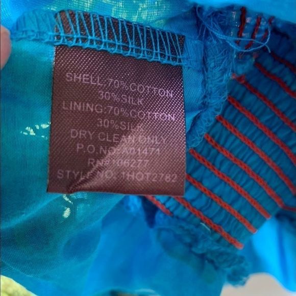 EUC Hale Bob Stitches and Sequins Boho Top - Picture 15 of 16